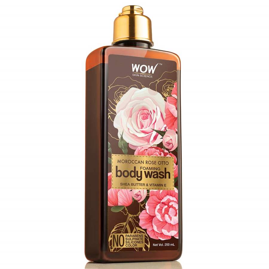 Buy WOW Skin Science Rose Otto Foaming Body Wash online United States of America [ USA ] 