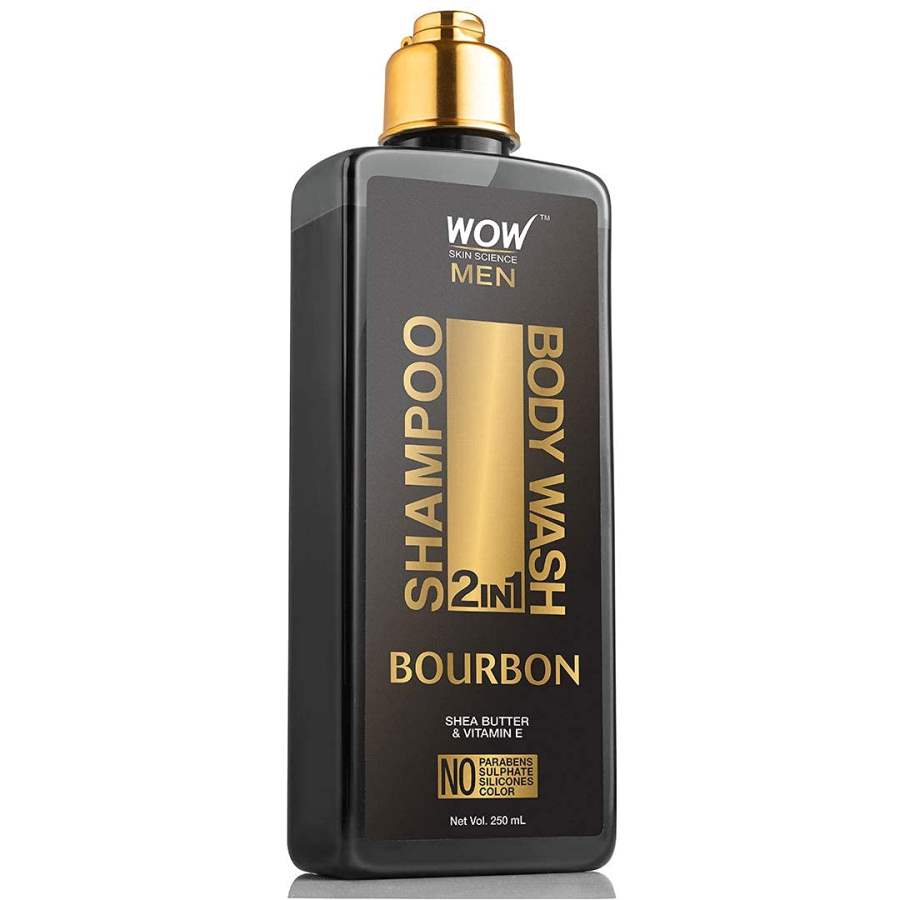 Buy WOW Skin Science Bourbon 2-In-1 Shampoo + Body Wash
