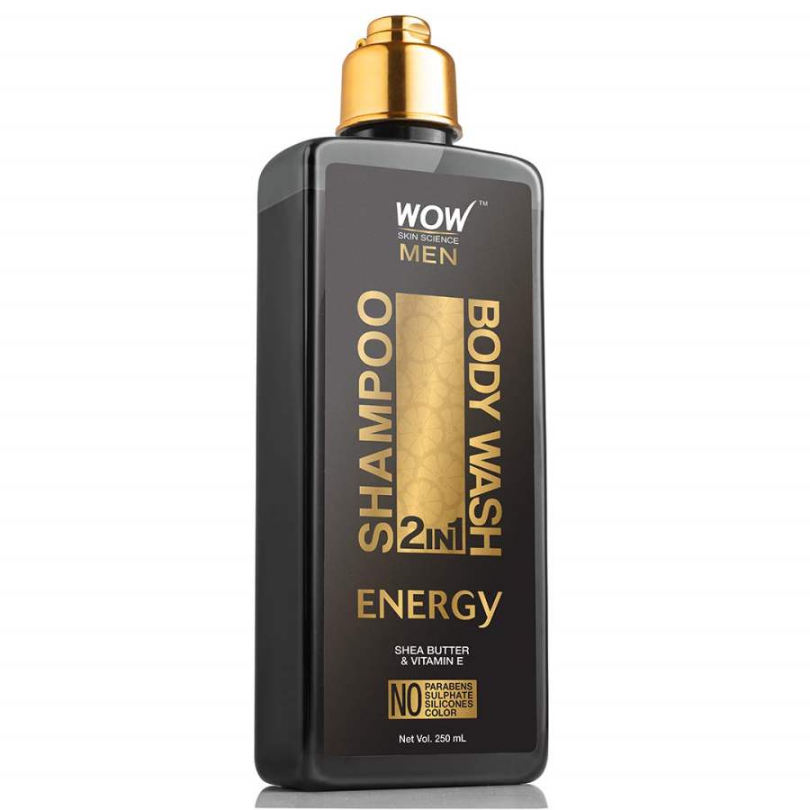 Buy WOW Skin Science Energy 2-In-1 Shampoo + Body Wash