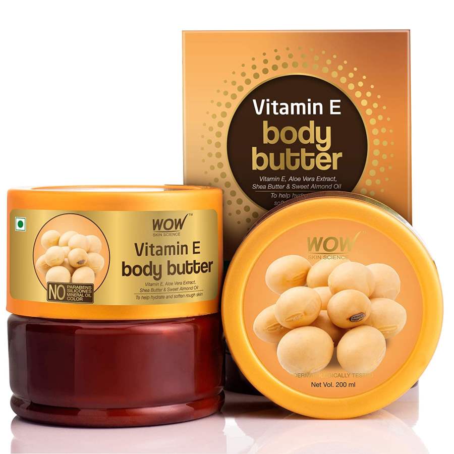 Buy WOW Skin Science Vitamin E Body Butter online usa [ USA ] 