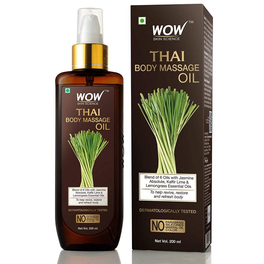 Buy WOW Skin Science Thai Body Massage Oil online United States of America [ USA ] 