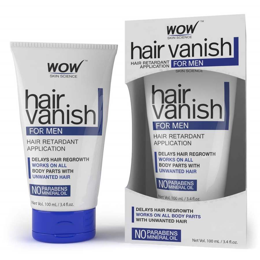 Buy WOW  Hair Vanish For Men - No Parabens & Mineral Oil - 100ml online United States of America [ USA ] 
