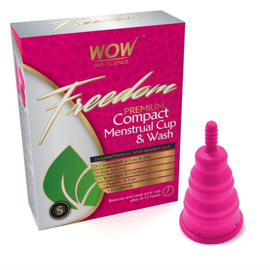 Buy WOW Freedom Reusable Menstrual Cup and Wash