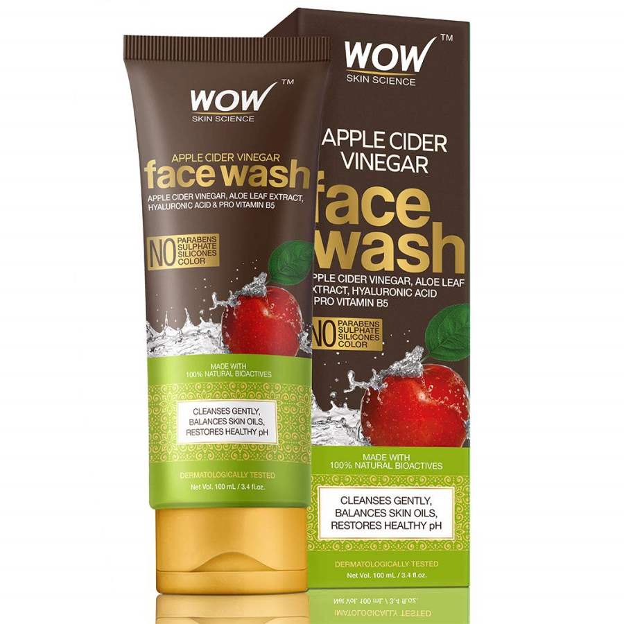 Buy WOW Skin Science Apple Cider Vinegar Face Wash online usa [ USA ] 