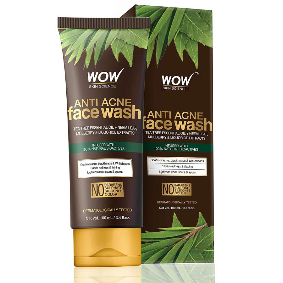 Buy WOW Skin Science Anti Acne Face Wash online usa [ USA ] 
