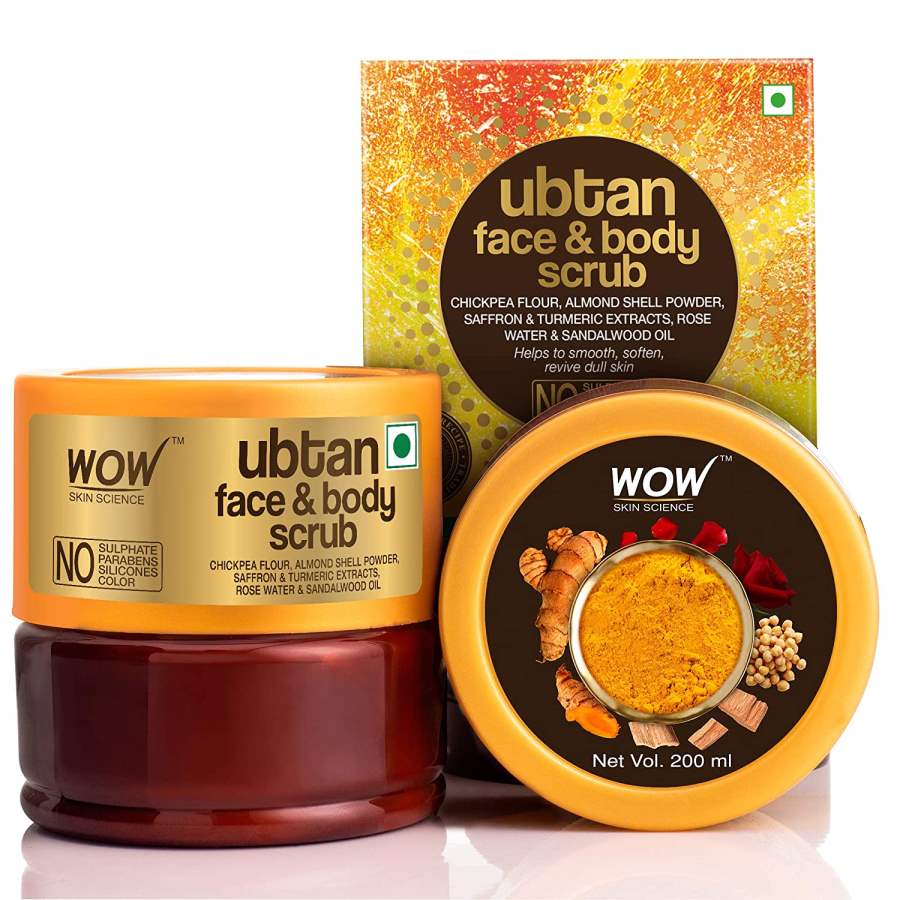 Buy WOW Skin Science Ubtan Face & Body Scrub online usa [ USA ] 