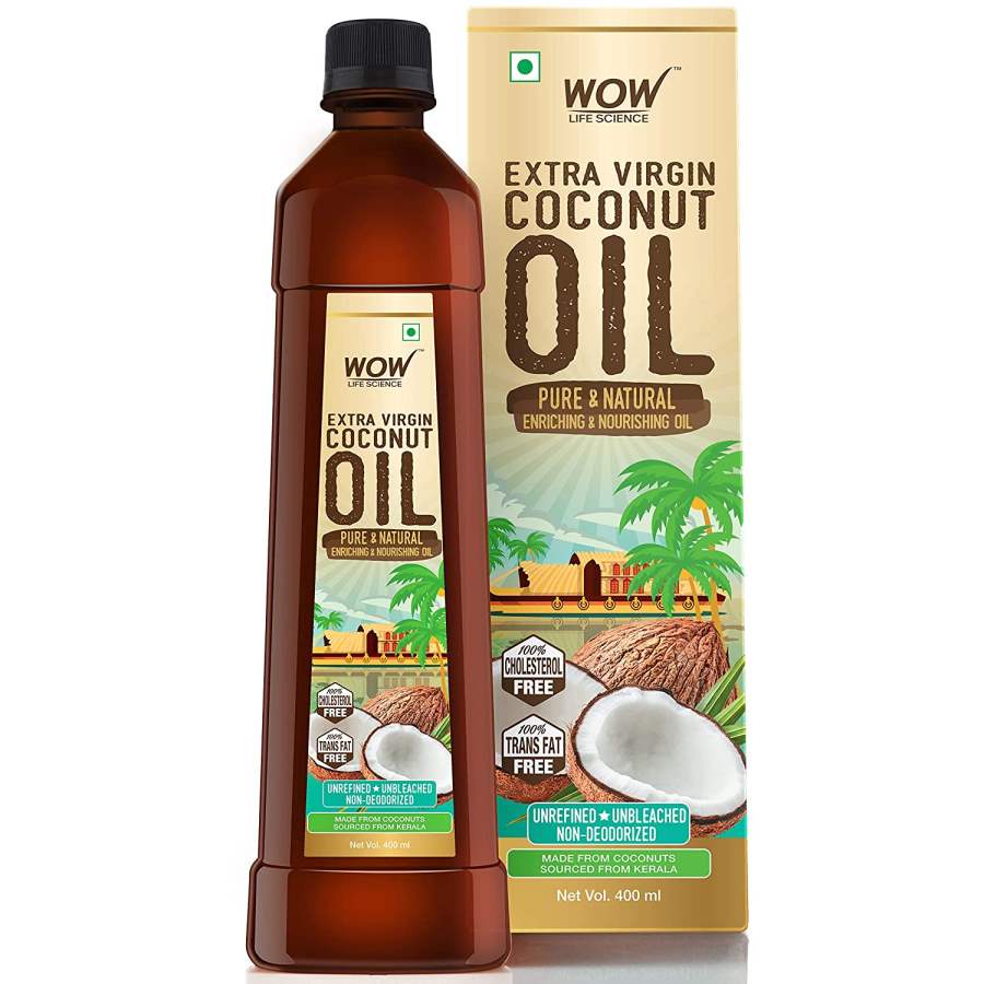 Buy WOW Life Science Cold Pressed Extra Virgin Coconut Oil online usa [ USA ] 