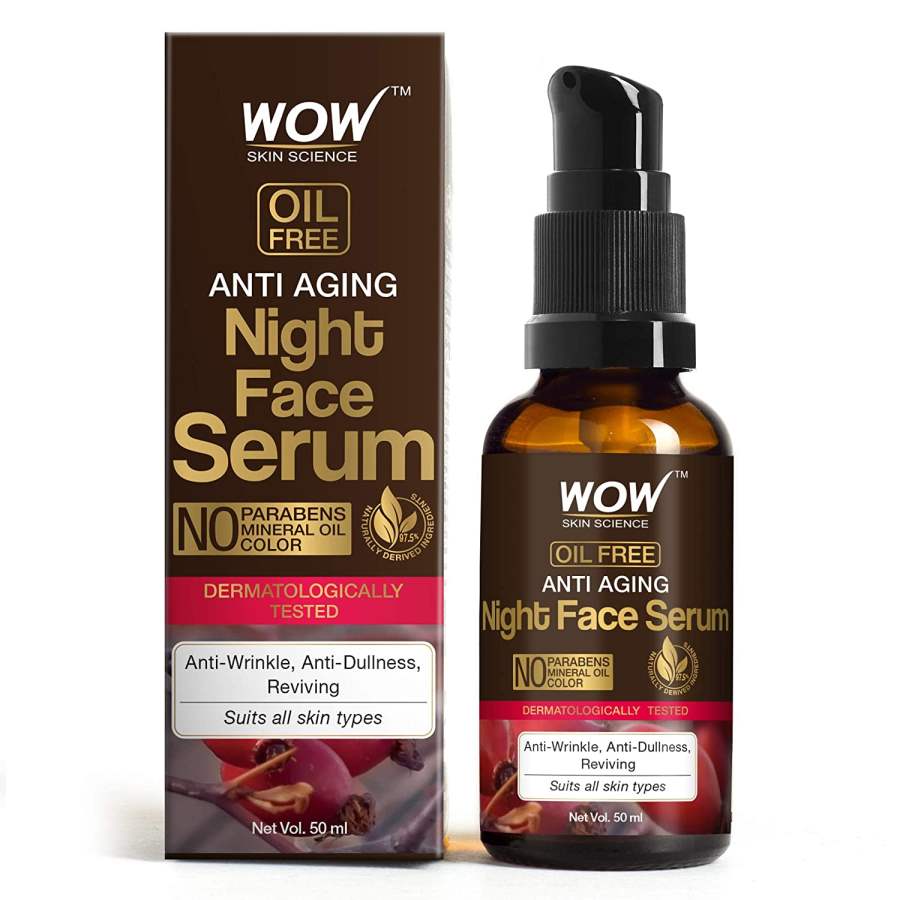Buy WOW Skin Science Anti Aging Night Face Serum