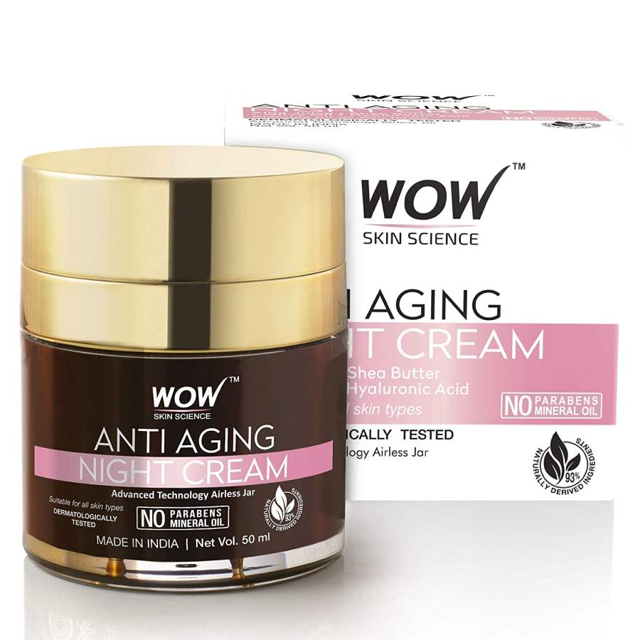 Buy WOW Anti Aging Night Cream - 50ml online United States of America [ USA ] 