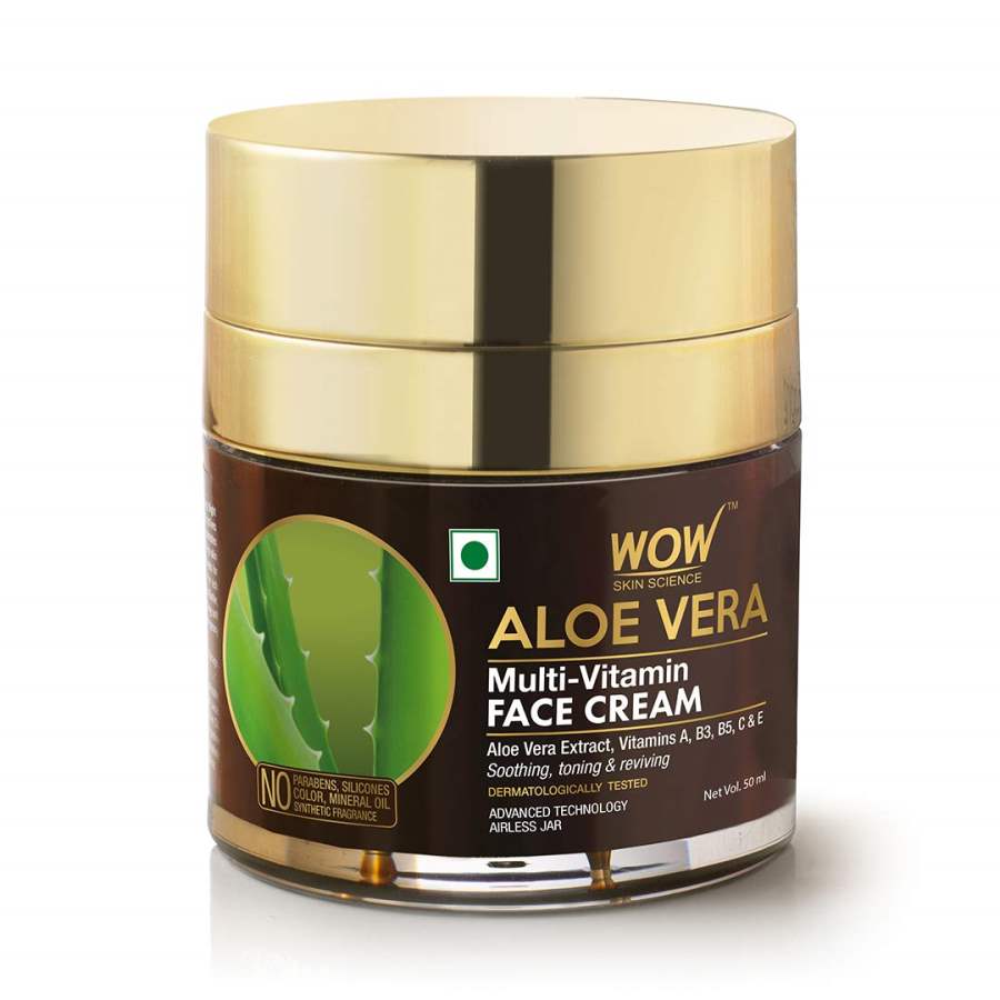 Buy WOW Skin Science Aloe Vera Multi-Vitamin Face Cream online usa [ USA ] 
