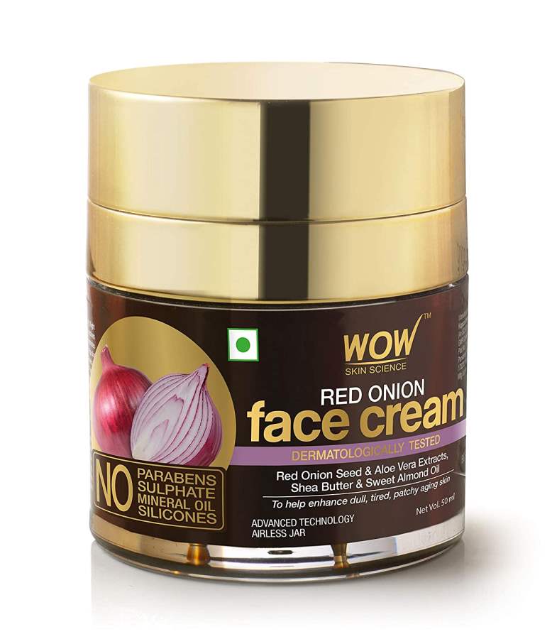 Buy WOW Skin Science Red Onion Face Cream - 50ml online United States of America [ USA ] 