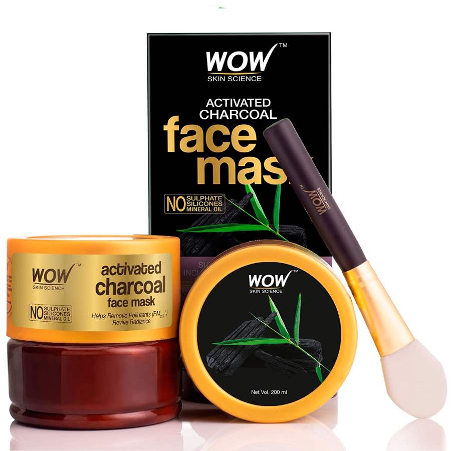 Buy WOW Skin Science Activated Charcoal Face Mask online usa [ USA ] 