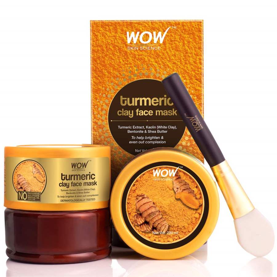 Buy WOW Skin Science Turmeric Clay Face Mask