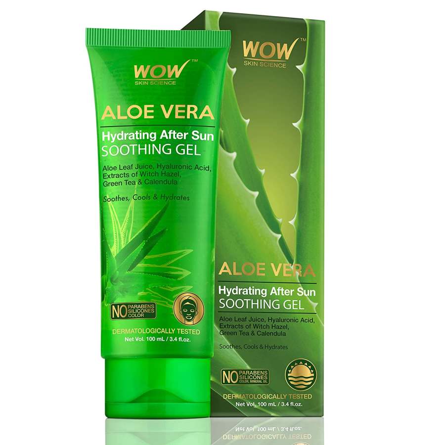 Buy WOW Skin Science Aloe Vera Hydrating After Sun Soothing Gel