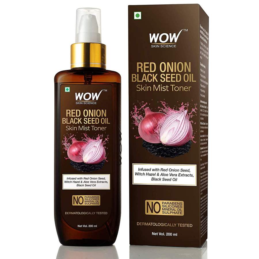 Buy WOW Skin Science Red Onion Black Seed Oil Skin Mist Toner online usa [ USA ] 