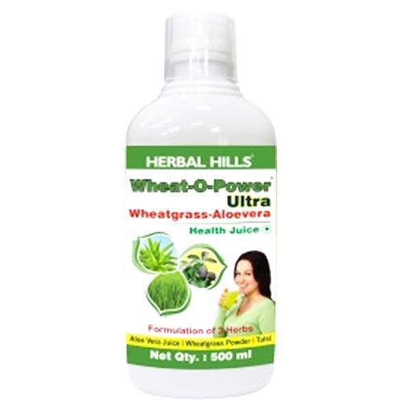 Buy Herbal Hills Aloevera Wheatgrass Ultra Juice online United States of America [ USA ] 
