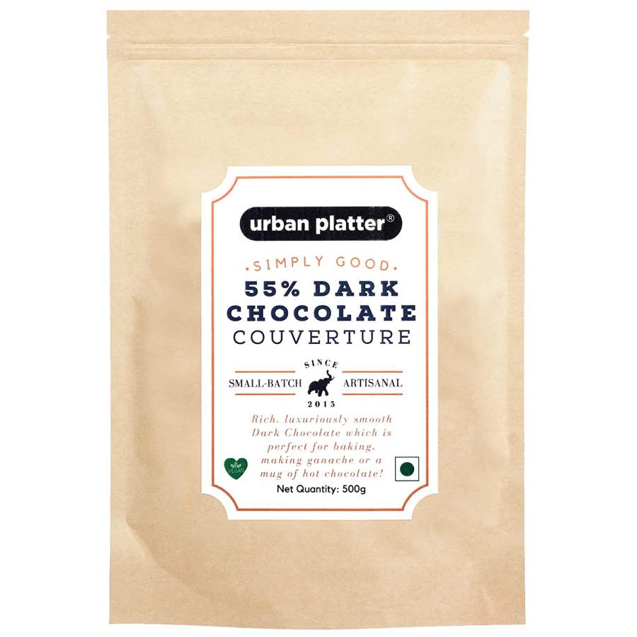 Buy Urban Platter 55% Dark Cooking Chocolate Slab