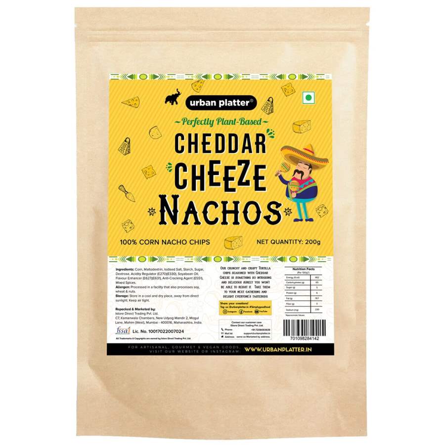 Buy Urban Platter Cheddar Cheese Nachos