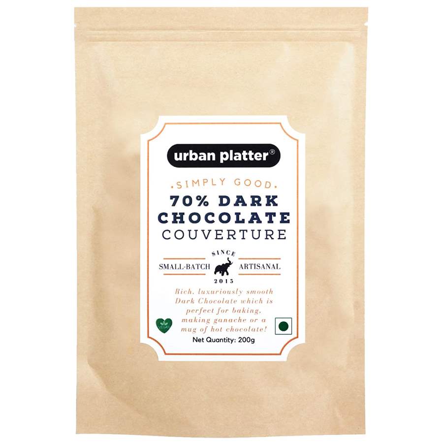 Buy Urban Platter 70% Dark Cooking Chocolate Slab