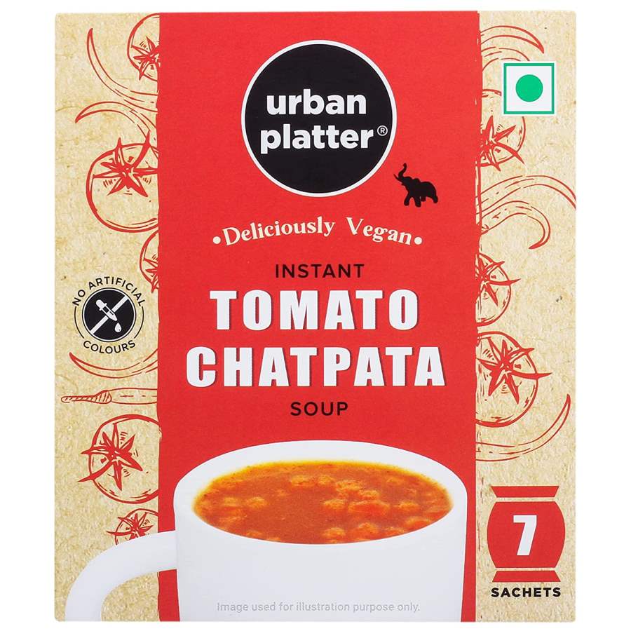 Buy Urban Platter Vegan Instant Chatpata Tomato Cup Soup, 161g