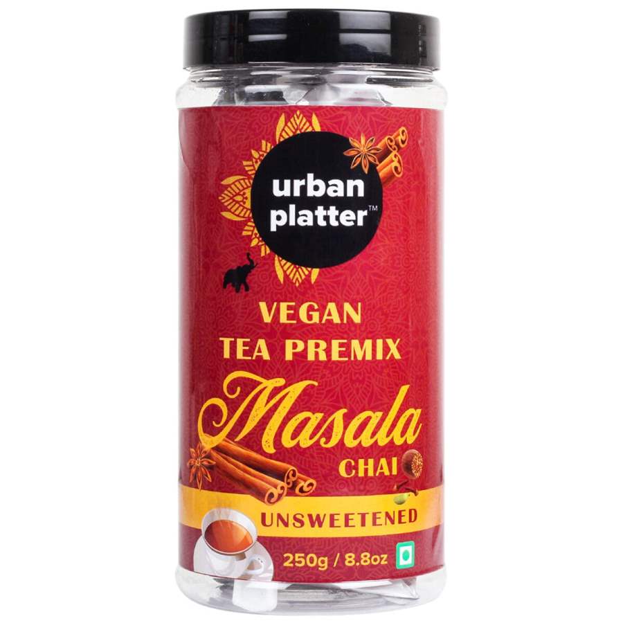 Buy Urban Platter Unsweetened Vegan Tea Premix, Masala Chai, 250g