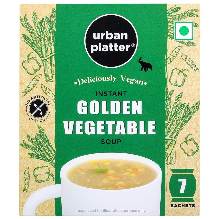 Buy Urban Platter Vegan Instant Golden Vegetable Cup Soup online United States of America [ USA ] 