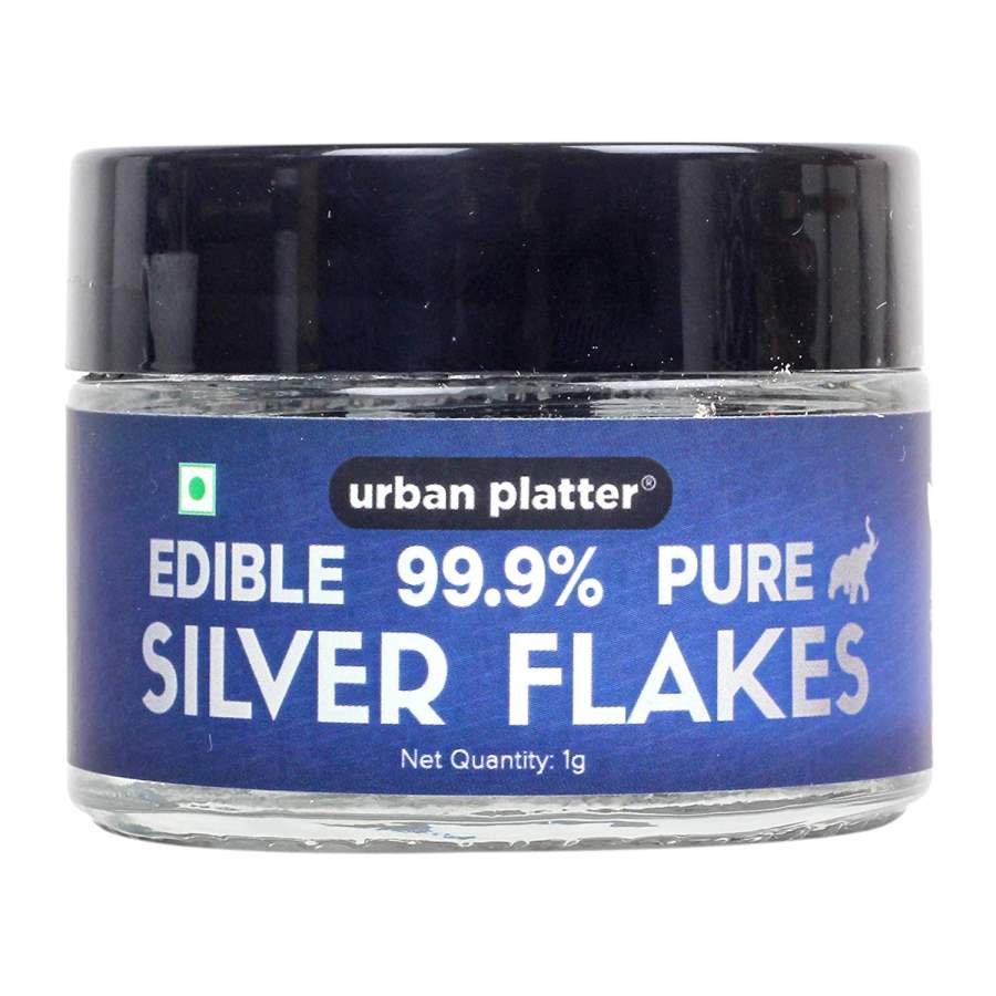Buy Urban Platter Vegan Edible & Genuine 99.9% Pure Silver Flakes online United States of America [ USA ] 