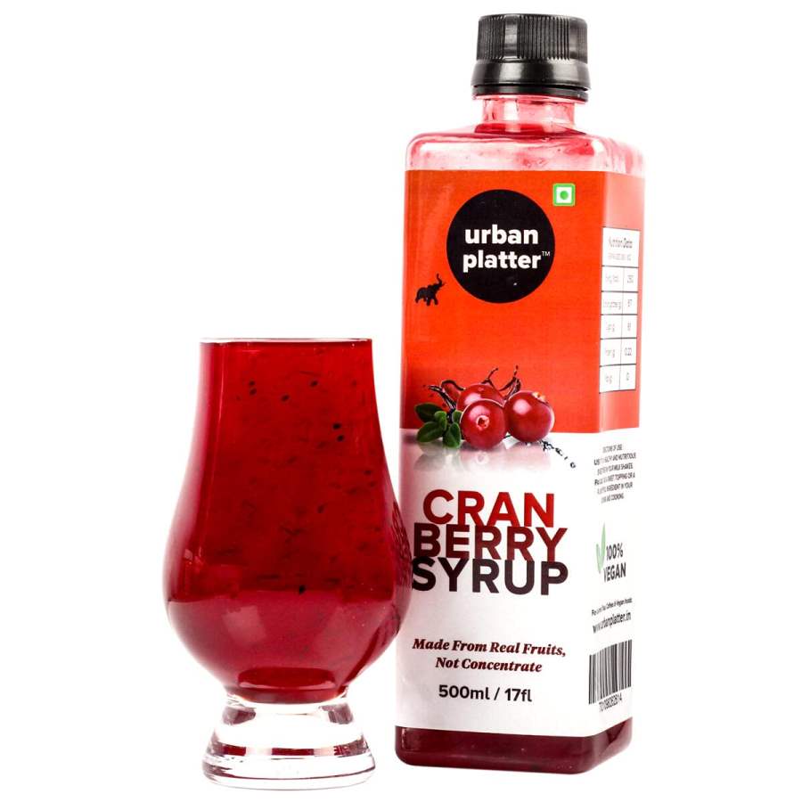 Buy Urban Platter Cranberry Syrup
