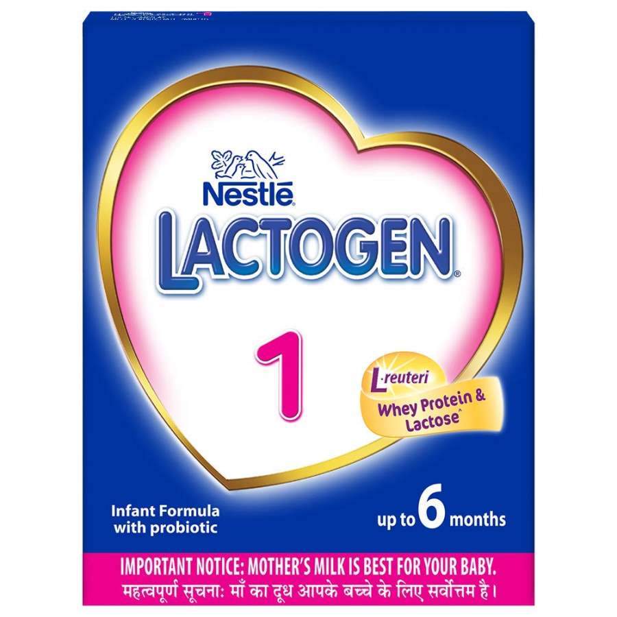 Buy Nestle Lactogen 1 Infant Formula Powder Upto 6 months, Stage 1 online United States of America [ USA ] 