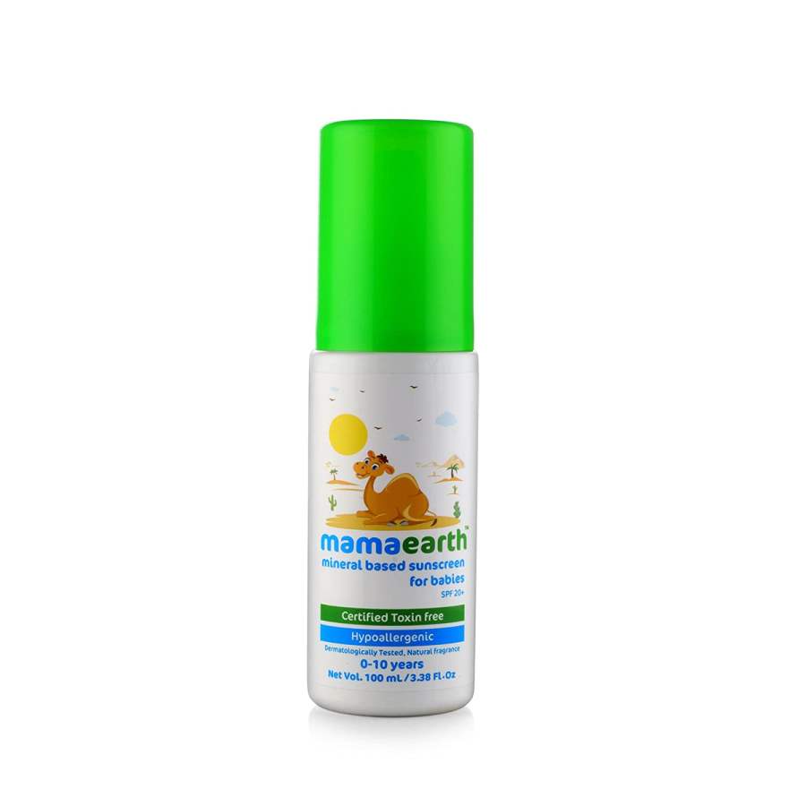 Buy MamaEarth Mineral Based Sunscreen Baby Lotion SPF 20+ online usa [ USA ] 