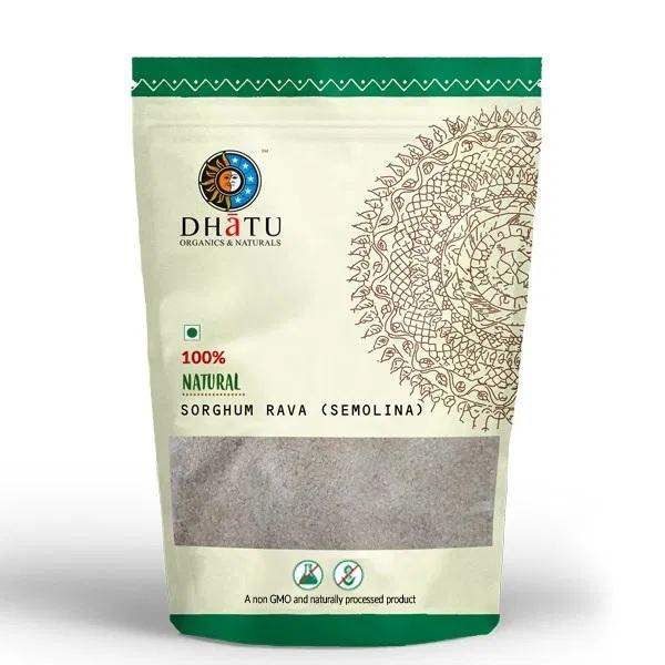 Buy Dhatu Organics Sorghum Rava (Semolina) online usa [ USA ] 