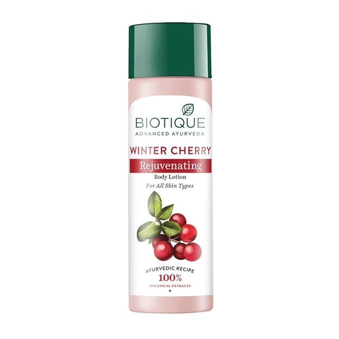 Buy Biotique Winter Cherry Rejuvenating Body Lotion