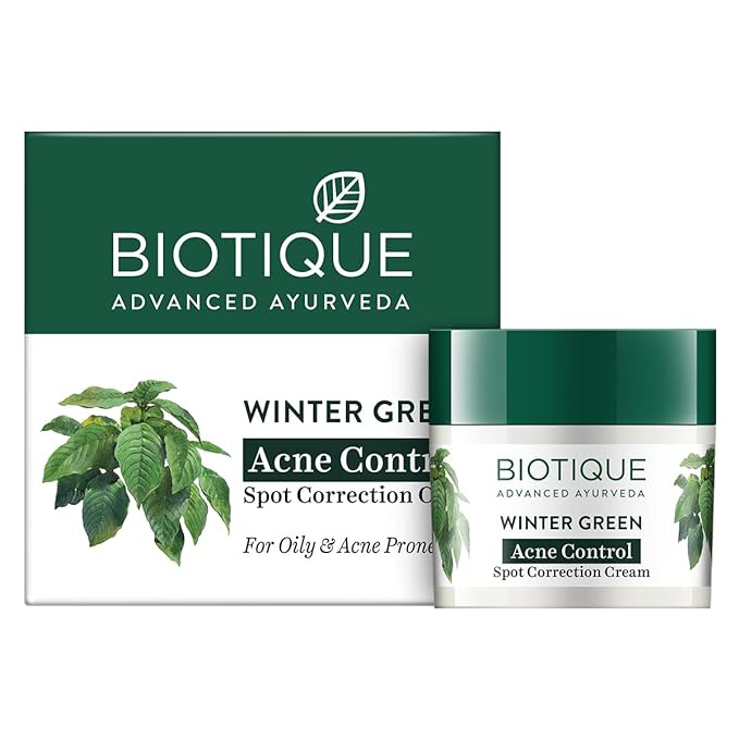 Buy Biotique Winter Green Anti Acne Cream