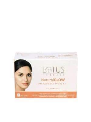 Buy Lotus Herbals Natural GLOW Skin Radiance Facial Kit online United States of America [ USA ] 