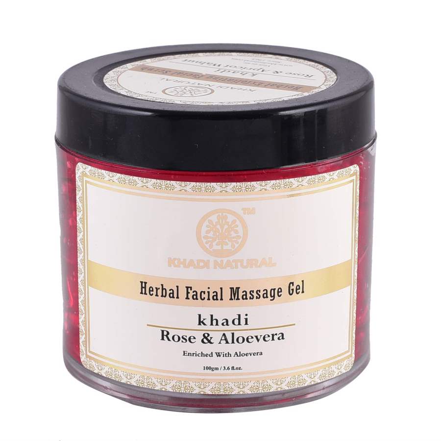 Buy Khadi Natural Rose and Aloevera Face Massage Gel online usa [ USA ] 
