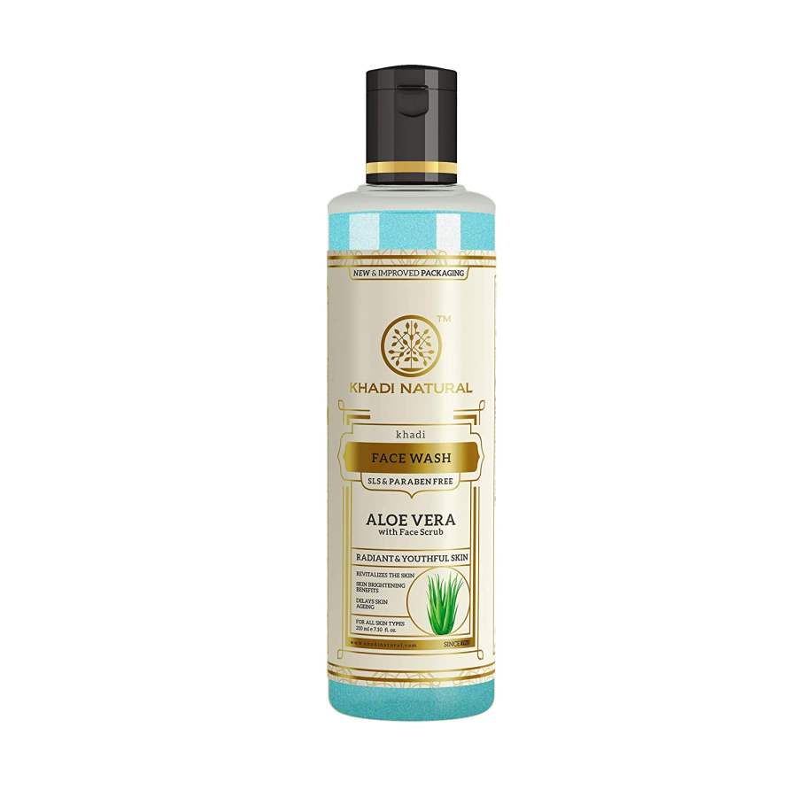 Buy Khadi Natural Aloevera Face Wash With Scrub online usa [ USA ] 