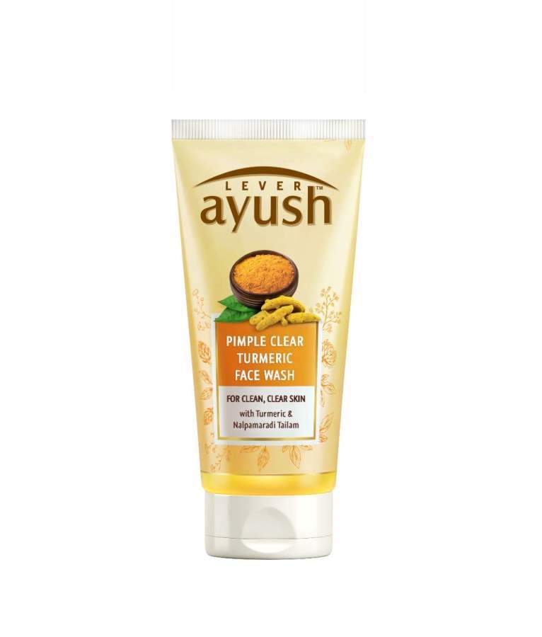 Buy Lever Ayush Anti Pimple Turmeric Face Wash online United States of America [ USA ] 