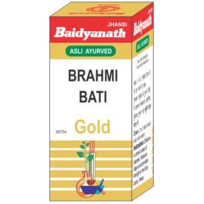 Buy Baidyanath Brahmi Vati ( Swarna Moti Kesar Yukta ) online usa [ USA ] 