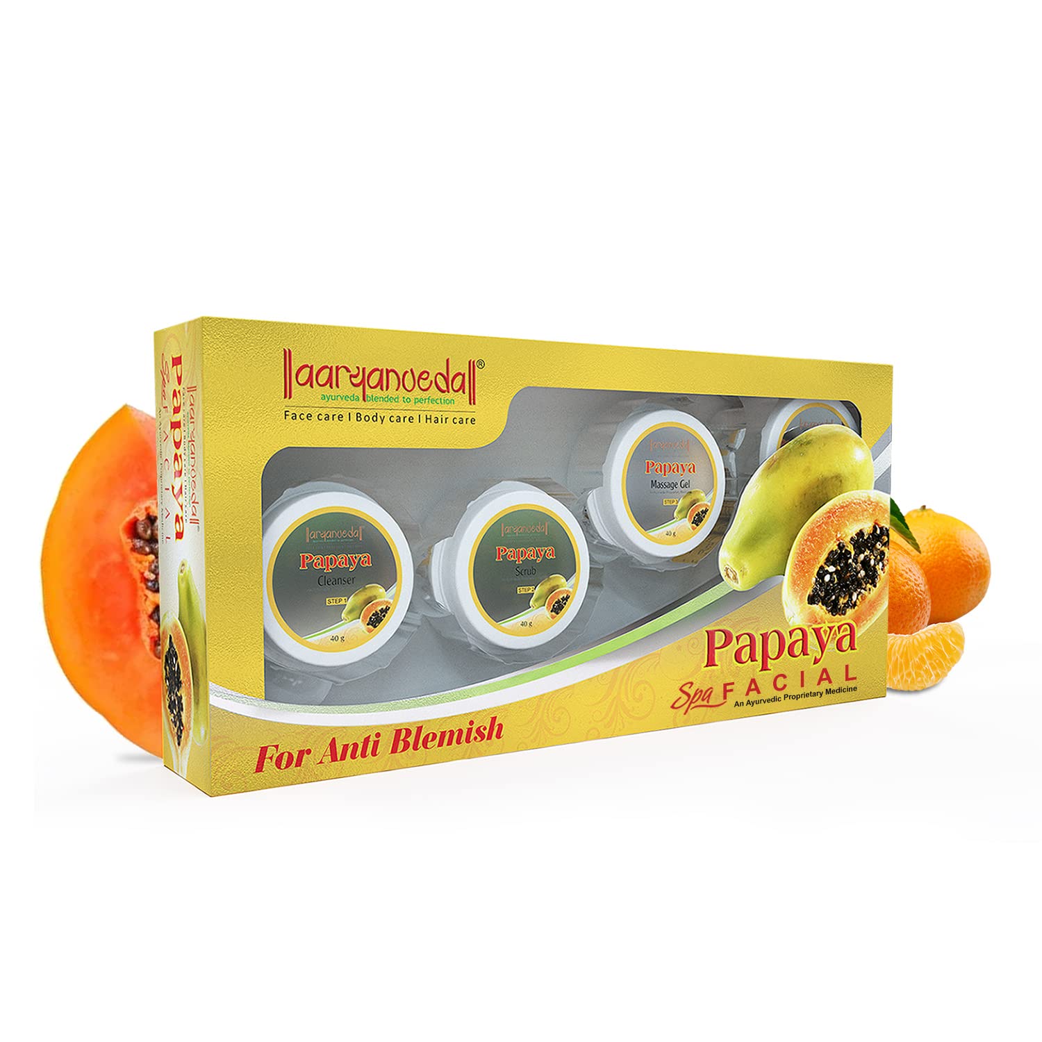 Buy Aaryanveda Papaya Facial Kit
