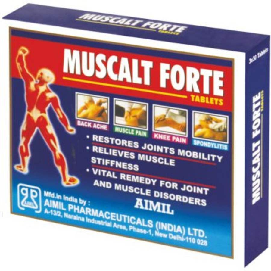 Buy Aimil Muscalt Forte Tablets