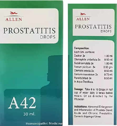 Buy Allen A42 Prostatitis Drop