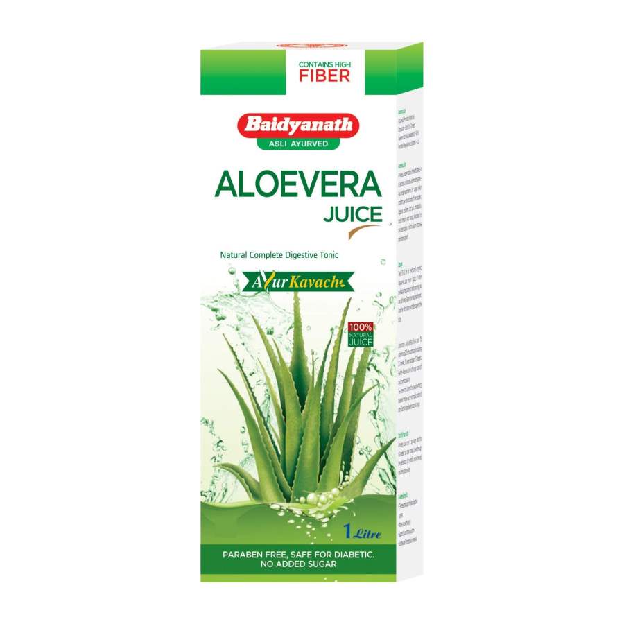 Buy AtoZIndianProducts Baidyanath Aloe Vera juice - 1Ltr online United States of America [ USA ] 
