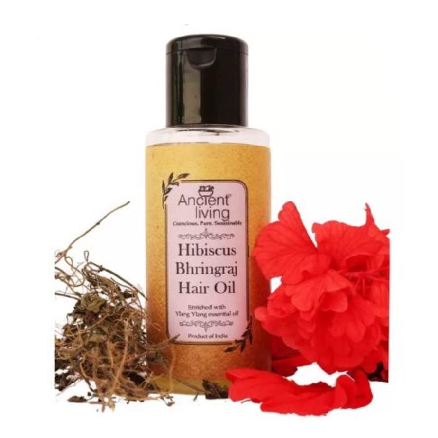 Buy Ancient Living Hibiscus and Bhringraj Hair oil online United States of America [ USA ] 