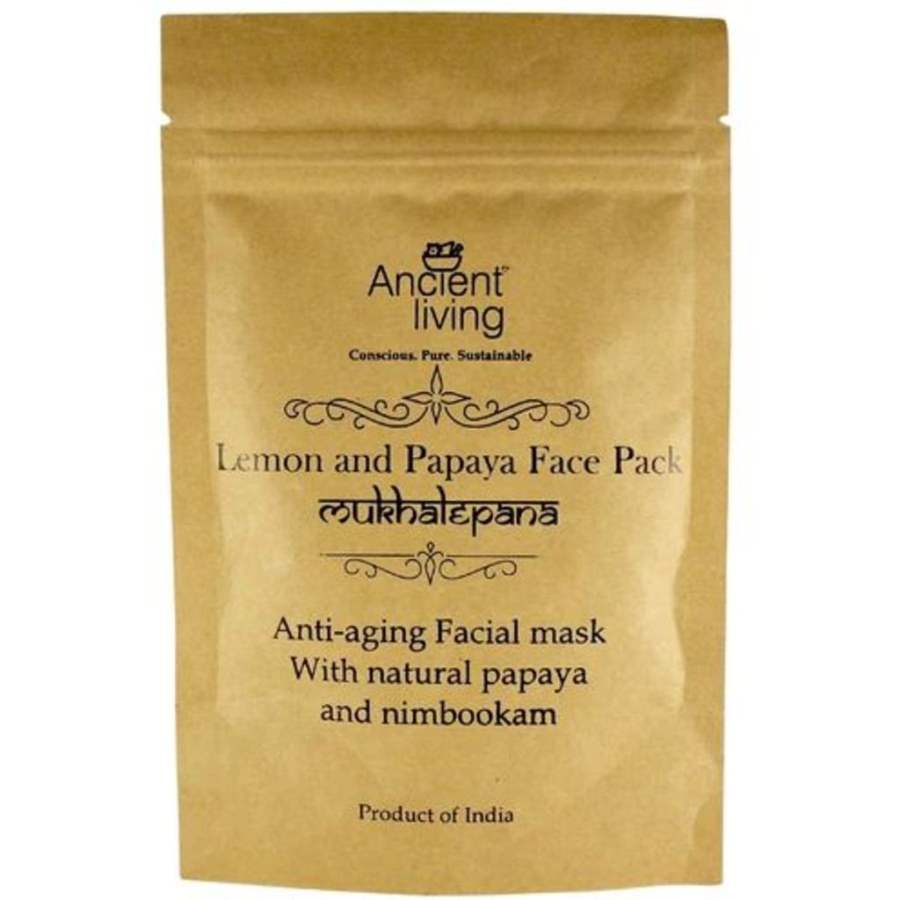 Buy Ancient Living Lemon & papaya face pack