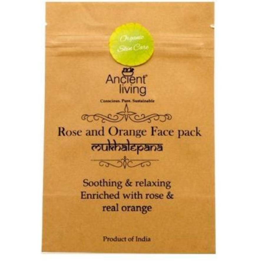 Buy Ancient Living Rose And Orange Face Pack