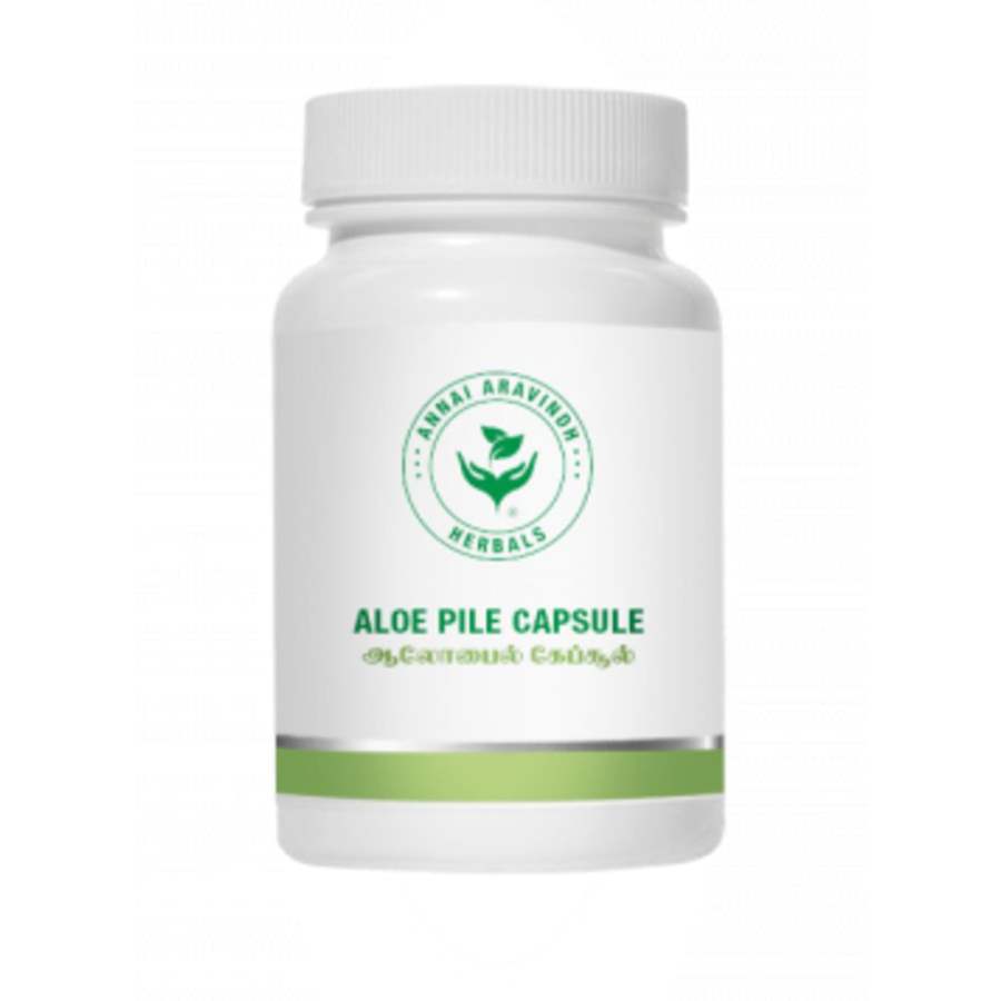 Buy Annai Aravindh Herbals Aloe Pile Capsules