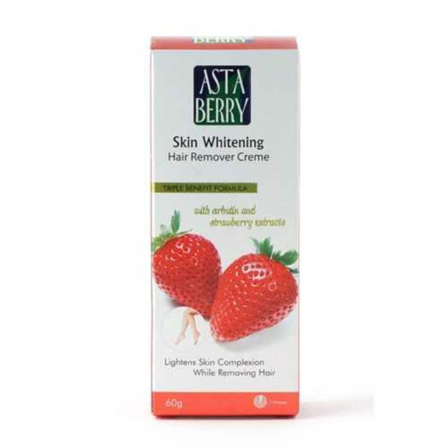 Buy Asta Berry Skin Whitening Hair Remover Creme online United States of America [ USA ] 