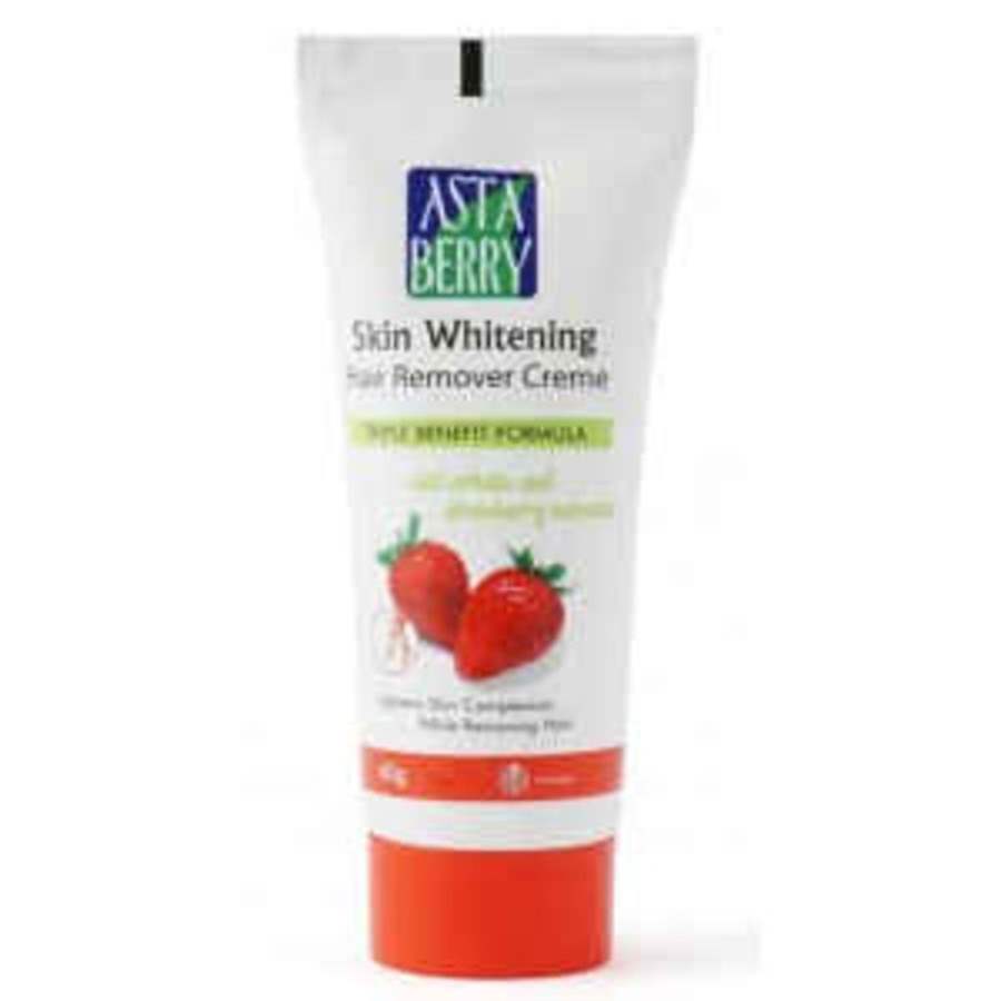 Buy Asta Berry Skin Whitening Hair Remover Cream online United States of America [ USA ] 