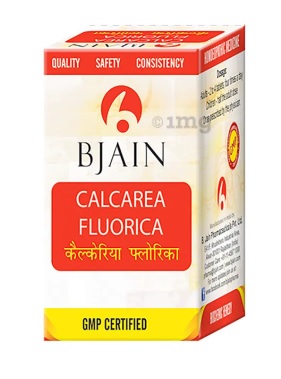 Buy B Jain Homeo Calcarea Fluorica Biochemic Tablet - 25 gm