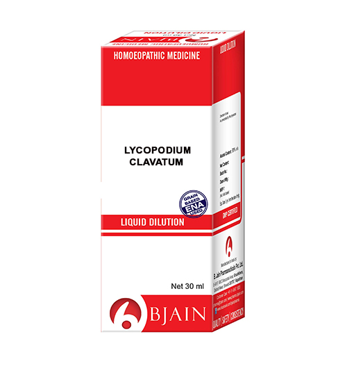 Buy B Jain Homeo Lycopodium Clavatum - 30 ml